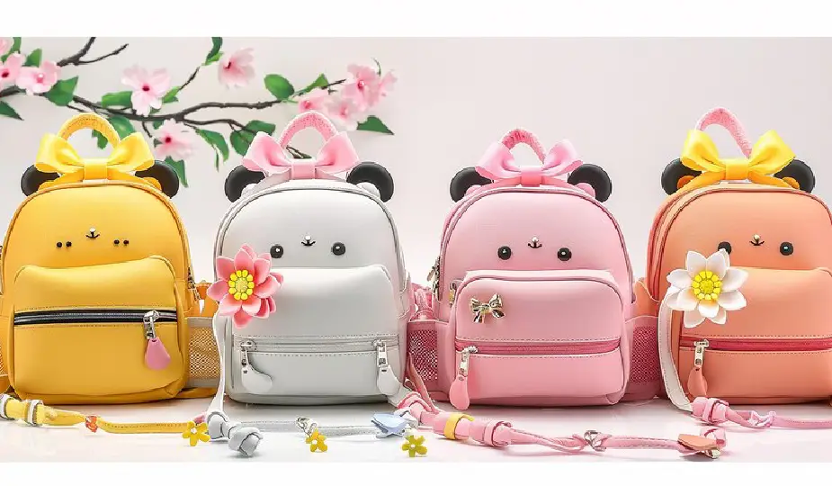 minnie mouse backpack set